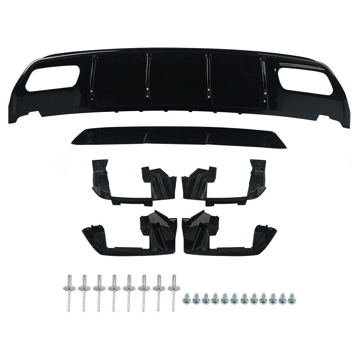 MERCEDES A CLASS W176 AMG A45 LOOK BODYKIT REAR DIFFUSER SPLITTER ROOF SPOILER