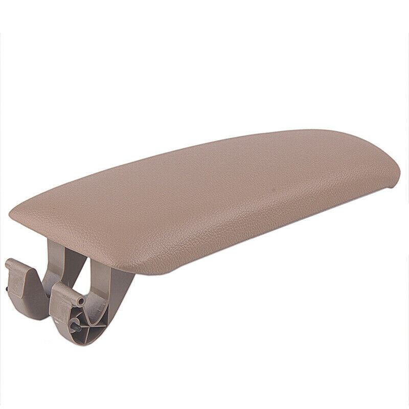 For Audi A4 B6 B7 2001-2008 PU Leather Center Console Armrest Lid Cover Beige