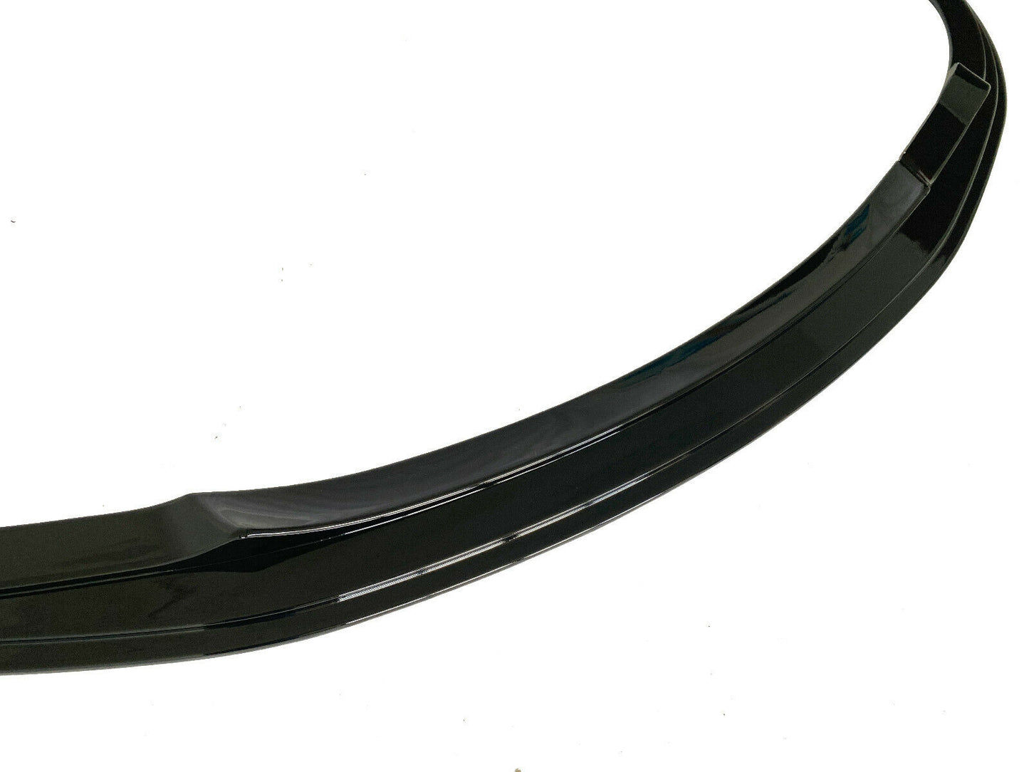 BMW 3 SERIES E92 E93 M SPORT FRONT SPLITTER BUMPER LIP GLOSS BLACK LCI 2009-2012