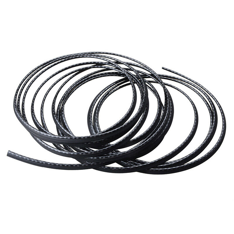 5M Car Interior Door Gap Panel Edge Line Molding Trim Strip Decorate Carbon