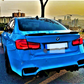 BMW M Sport 3 Series M3 F30 F80 Gloss Black M4 Style Boot Lip Spoiler 2011-19