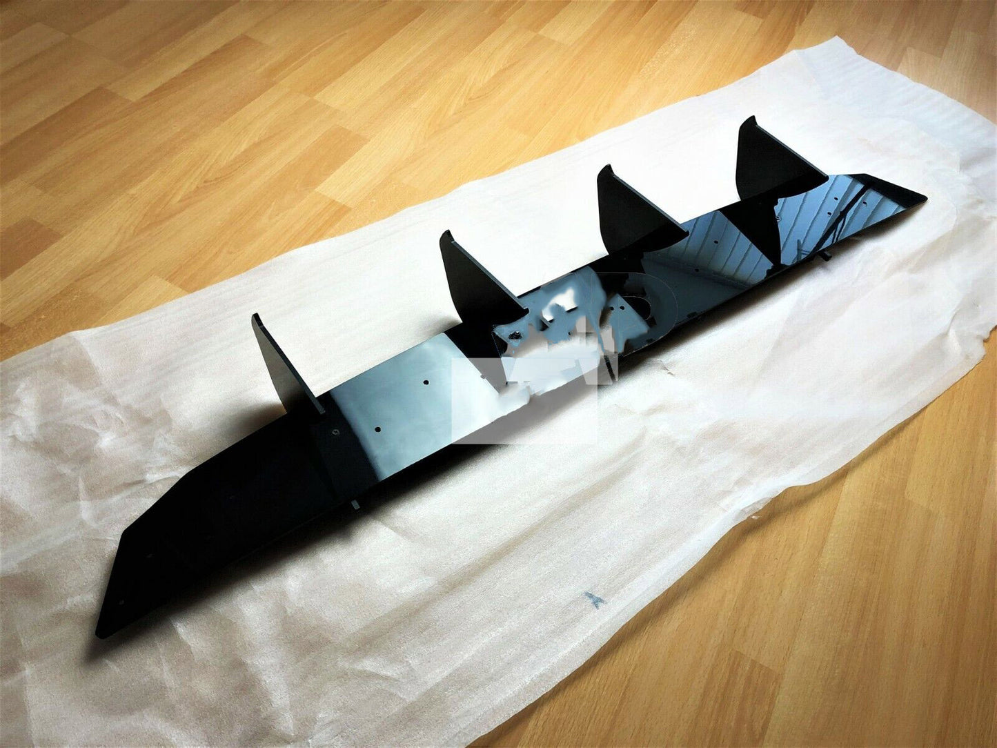 VW Golf MK8 TSI TDI R Line Rear Blade Style Diffuser 2020+ Spoiler Kit