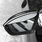 2X Rear View Side Wing Mirror Rain Board Eyebrow Guard Sun Visor Car Accessories