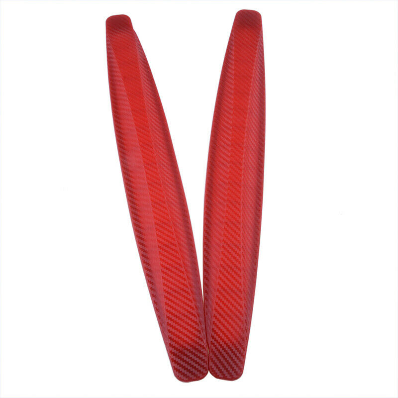CAR RED ANTI-RUB STRIP BUMPER BODY CORNER PROTECTOR GUARD TRIM UNIVERSAL Soft