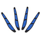 4x Universal Car Door Edge Scratch Anti-collision Protector Guard Strip Blue AE