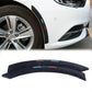Black Universal Front Corner Guard Scratch Protector Car Bumper Sticker Anti-rub