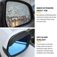 2X Rear View Side Wing Mirror Rain Board Eyebrow Guard Sun Visor Car Accessories