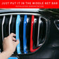 For BMW Grill 3 Color Cover Stripe Clip 3 Series F30/F35 8 Grill 2013-2017 UK ee