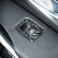 Real Carbon Fiber Window Switch Interior Trim For BMW 1 2 3 4 Series F30 F34