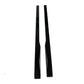 BMW 2 SERIES F87 M2 SIDE SKIRTS EXTENSION BLADES M PERFORMANCE GLOSS BLACK 2015+