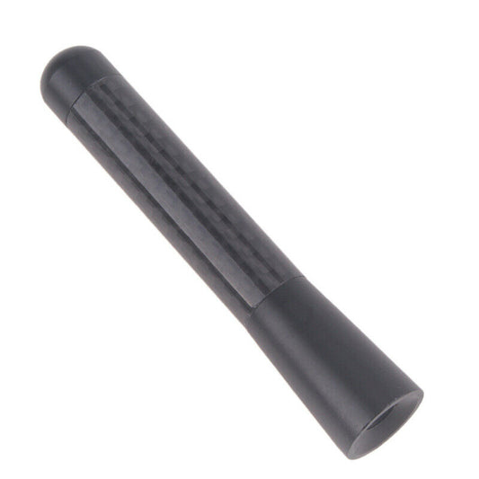 3.15"Black Car Carbon Fiber Aerial Bee Sting Mast Antenna Ariel Stubby For BMW