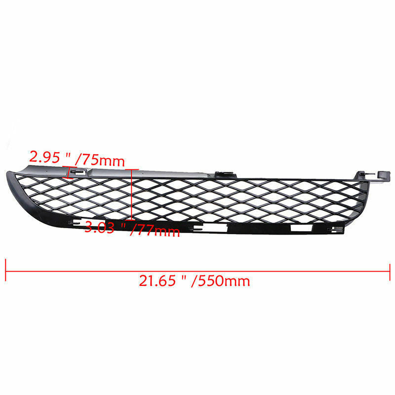 Fit For BMW X5 E53 2003-2006 Facelift Right Front Upper Bumper Mesh Grille Grill