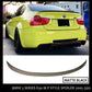 BMW E90 M SPORT M3 STYLE REAR TRUNK BOOT SPOILER LIP MATTE BLACK OEM FIT