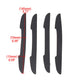 4x Car Black Door Edge Guard Strip Scratch Protector Anti-collision Trim UK ah21