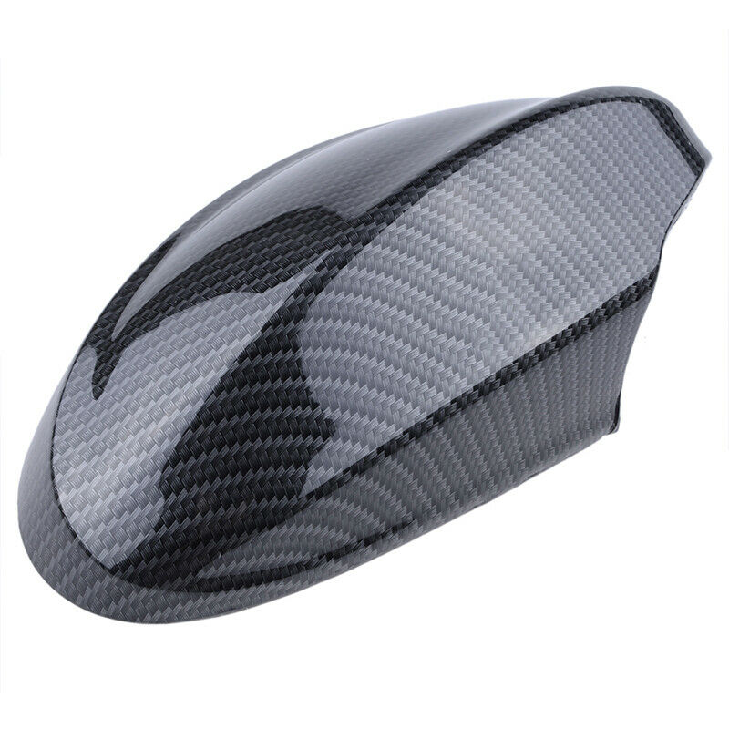2x Carbon Fiber Wing Mirror Cover Caps For BMW 3 Series E90 E91 320d 330d 05-08