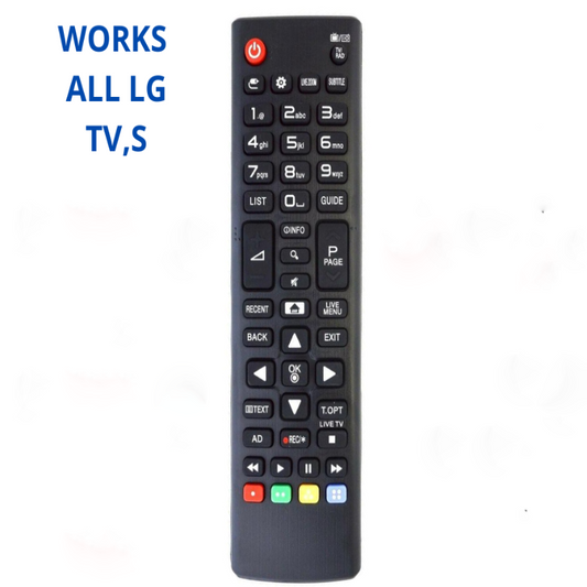 Replacement Remote Control for LG 43LH570v Smart LED LCD TV