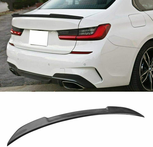 BMW G20 4dr saloon M3 M4 CS style rear boot lip trunk spoiler real carbon fibre