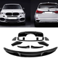 BMW X5 F15 M STYLE PERFORMANCE FULL BODY KIT DIFFUSER SPOILER GLOSS BLACK COLOR