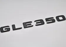 For Mercedes Benz GLE350 Matt Black Rear Boot Trunk Letter Number Badge Emblem