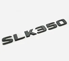 For Mercedes Benz SLK350 Matt Black Rear Boot Trunk Letter Number Badge Emblem
