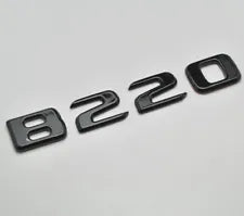 For Mercedes Benz B220 Gloss Black Rear Boot Trunk Letter Number Badge Emblem