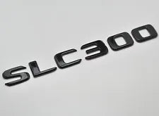 For Mercedes Benz SLC300 Gloss Black Rear Boot Trunk Letter Number Badge Emblem
