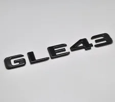 For Mercedes Benz GLE43 Gloss Black Rear Boot Trunk Letter Number Badge Emblem