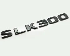 For Mercedes Benz SLK300 Gloss Black Rear Boot Trunk Letter Number Badge Emblem