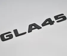 For Mercedes Benz GLA45 Matt Black Rear Boot Trunk Letter Number Badge Emblem