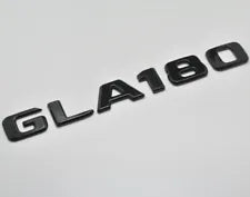 For Mercedes Benz GLA180 Gloss Black Rear Boot Trunk Letter Number Badge Emblem