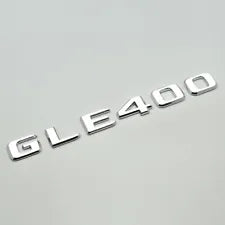 For Mercedes Benz GLE400 Chrome Silver Rear Boot Trunk Letter Number Badge Emblem