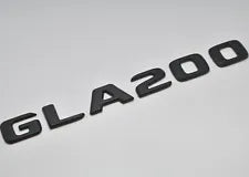 For Mercedes Benz GLA200 Matt Black Rear Boot Trunk Letter Number Badge Emblem