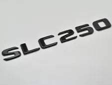 For Mercedes Benz SLC250 Gloss Black Rear Boot Trunk Letter Number Badge Emblem