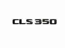For Mercedes Benz CLS350 Matt Black Rear Boot Trunk Letter Number Badge Emblem