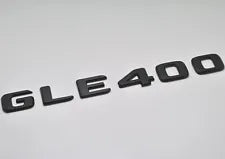 For Mercedes Benz GLE400 Matt Black Rear Boot Trunk Letter Number Badge Emblem