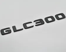 For Mercedes Benz GLC300 Matt Black Rear Boot Trunk Letter Number Badge Emblem