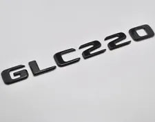 For Mercedes Benz GLC220 Gloss Black Rear Boot Trunk Letter Number Badge Emblem