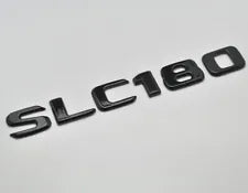 For Mercedes Benz SLC180 Gloss Black Rear Boot Trunk Letter Number Badge Emblem