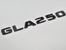 For Mercedes Benz GLA250 Gloss Black Rear Boot Trunk Letter Number Badge Emblem