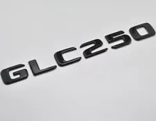 For Mercedes Benz GLC250 Gloss Black Rear Boot Trunk Letter Number Badge Emblem