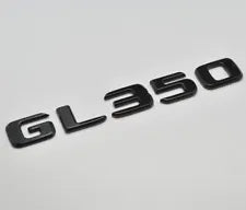 For Mercedes Benz GL350 Gloss Black Rear Boot Trunk Letter Number Badge Emblem