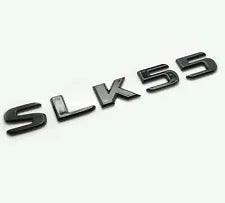 For Mercedes Benz SLK55 Gloss Black Rear Boot Trunk Letter Number Badge Emblem