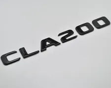 For Mercedes Benz CLA200 Gloss Black Rear Boot Trunk Letter Number Badge Emblem