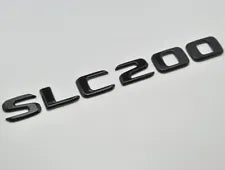 For Mercedes Benz SLC200 Gloss Black Rear Boot Trunk Letter Number Badge Emblem