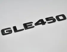 For Mercedes Benz GLE450 Gloss Black Rear Boot Trunk Letter Number Badge Emblem