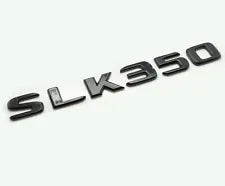 For Mercedes Benz SLK350 Gloss Black Rear Boot Trunk Letter Number Badge Emblem