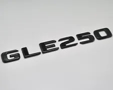 For Mercedes Benz GLE250 Gloss Black Rear Boot Trunk Letter Number Badge Emblem