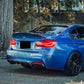 BMW 3 SERIES F30 F80 STYLE REAR ROOF SPOILER LIP LID GLOSS BLACK 2011-2018 OEM
