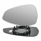 Left passenger side wing mirror glass for Audi A5 2016-2022 heated