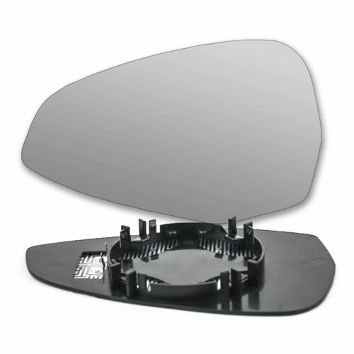 Left passenger side wing mirror glass for Audi A5 2016-2022 heated